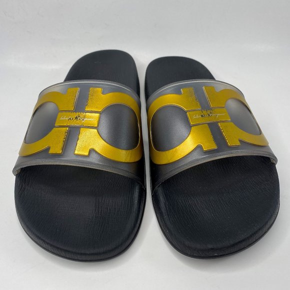 Salvatore Ferragamo Other - Salvatore Ferragamo Groove 6 gancini logo Slides
